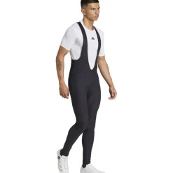 Winterbroeken < adidas Winter Eential Padded Cycling Fietbroek met bretel Heren - zwart IT2326