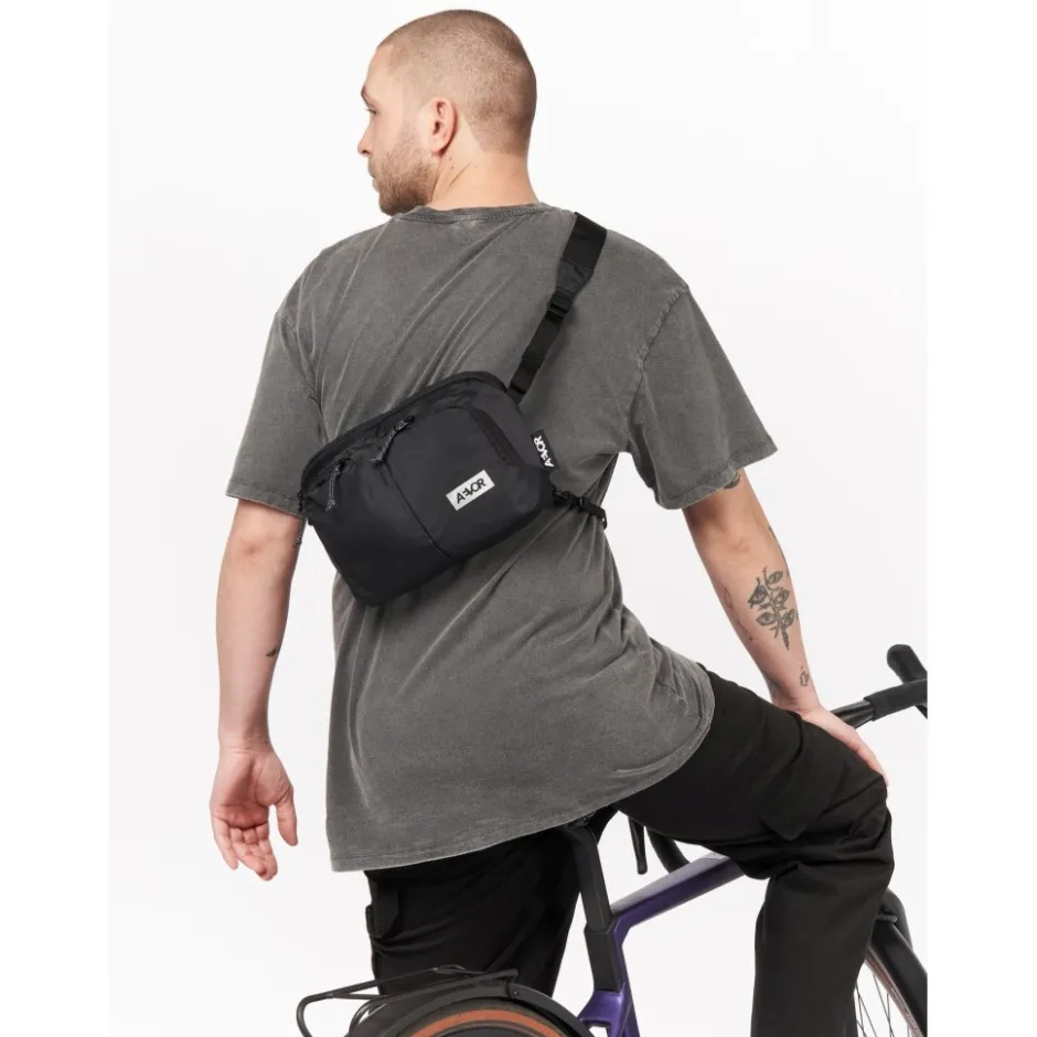Overige Tassen & Etuis|Overige Tassen En Etuis < Aevor Sacoche Bag Schoudertas 4L - Ripstop Charcoal Black