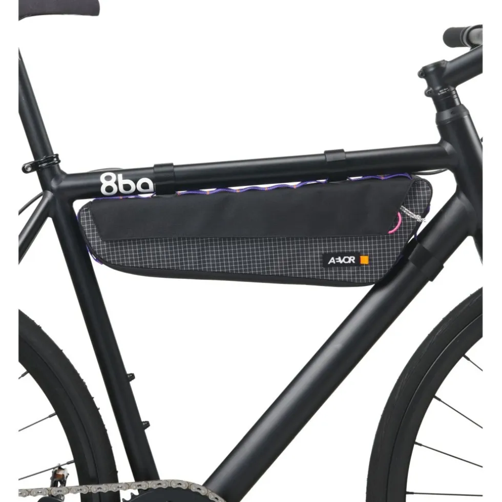 AEVOR Urban Bike Gear M Frametas 3L - Black White Grid