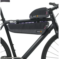 AEVOR Urban Bike Gear M Frametas 3L - Black White Grid