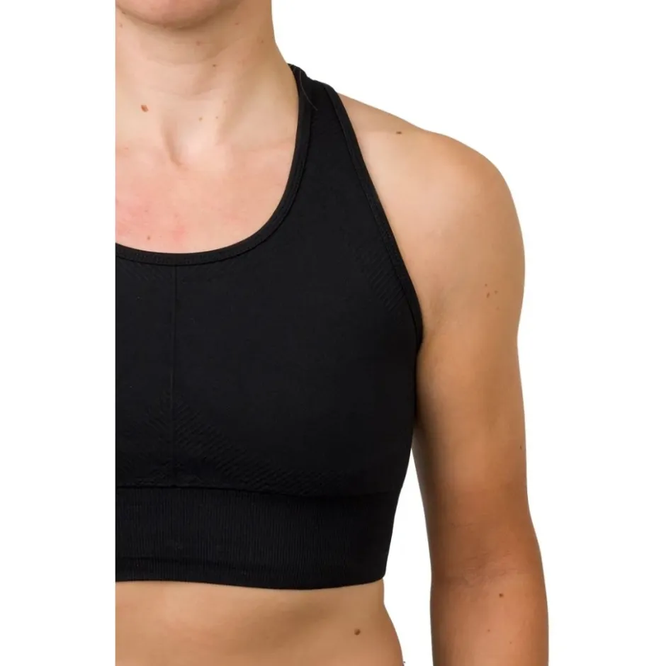 Sport Bh'S|Ondergoed < AGU Essential Naadloze Sport-BH Dames - zwart