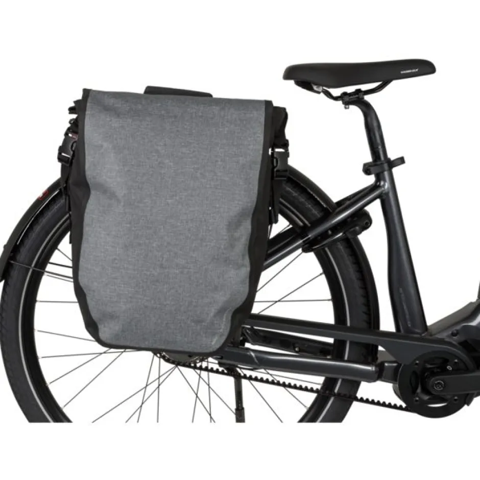 Bagagedragertassen < AGU Clean Shelter Click'nGo Enkele Bagagetas - 21L - melange grey