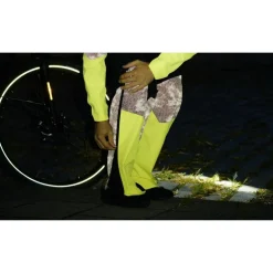 AGU Commuter Hi-Vis + Reflection Tech Regenbroek Heren - zwart