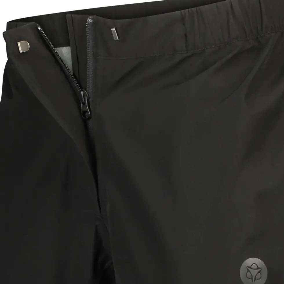 AGU Commuter Hi-Vis + Reflection Tech Regenbroek Heren - zwart