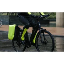 AGU Commuter Hi-Vis + Reflection Tech Regenbroek Heren - zwart