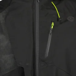 AGU Commuter Hi-Vis + Reflection Tech Regenjas Heren - zwart