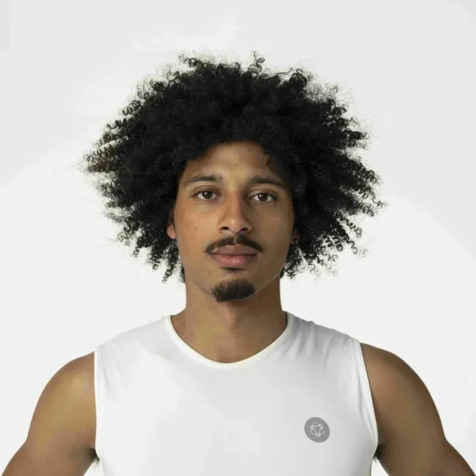 Ondershirts < AGU Essential Everyday Hemd zonder Mouwen - wit