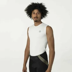 Ondershirts < AGU Essential Everyday Hemd zonder Mouwen - wit