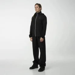 AGU Essential GO Regenpak - Set van Regenbroek en Regenjas - zwart