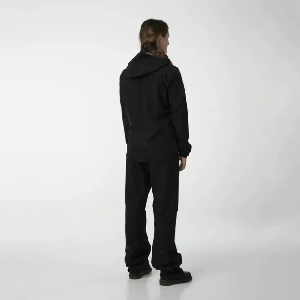 AGU Essential GO Regenpak - Set van Regenbroek en Regenjas - zwart