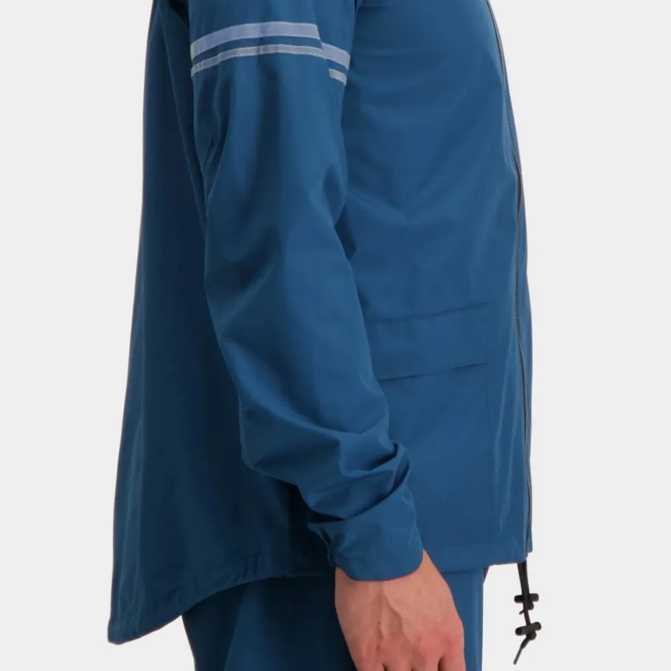 AGU Essential Original Regenpak - Regenbroek + Regenjas Set - teal blue