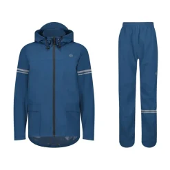 AGU Essential Original Regenpak - Regenbroek + Regenjas Set - teal blue