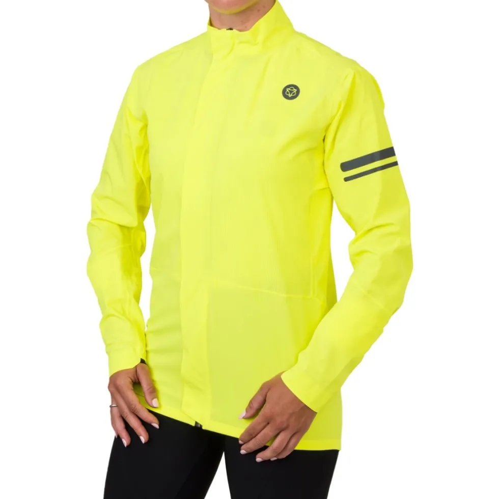 AGU Essential Prime Regenjas II Dames - fluo yellow
