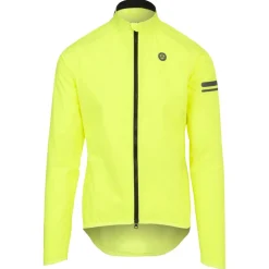 AGU Essential Regenjas II Heren - hi-vis neon yellow