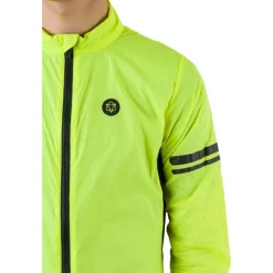 Windjacks < AGU Eential Windbreaker II Heren - neongeel