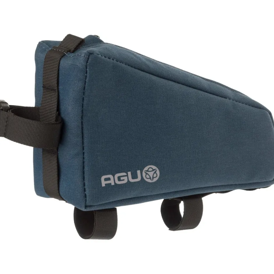 Frametassen|Top Tube Bag < AGU Venture Bovenbuis Tas - 0.7L - Canvas - steel blue