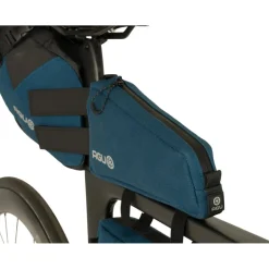 Frametassen|Top Tube Bag < AGU Venture Bovenbuis Tas - 0.7L - Canvas - steel blue