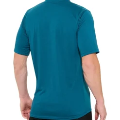 100% Airmatic Fietsshirt met Korte Mouwen Heren - gulf