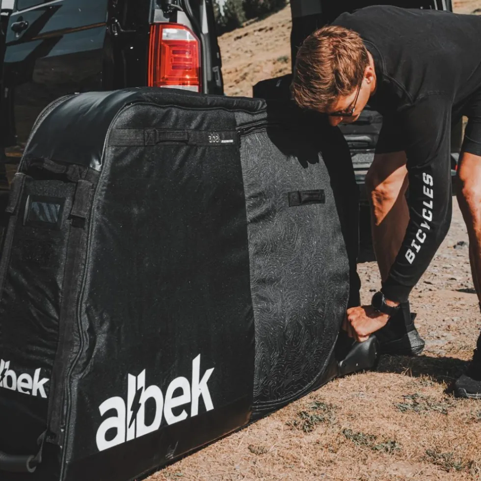 albek Atlas fietsendraagtas - Covert Black