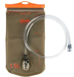 albek Drinkzak 1.5 l + bijtventiel - Grijs/Oranje