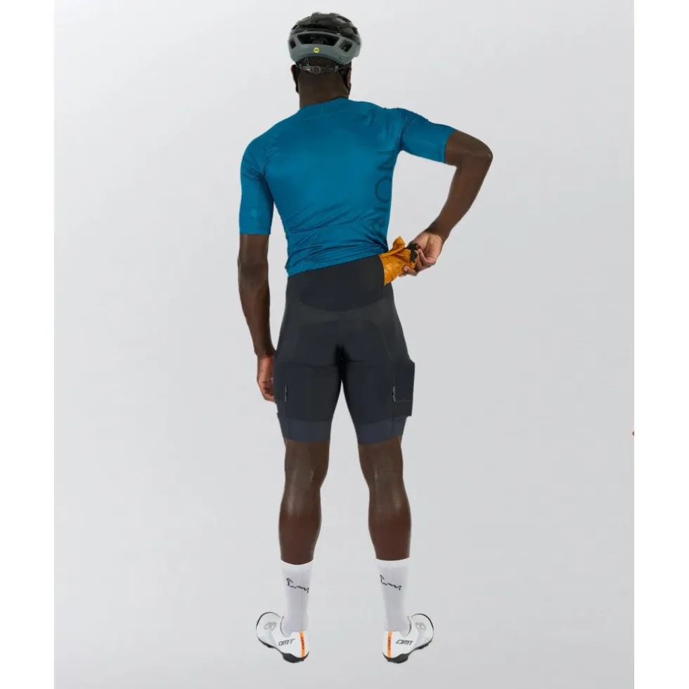 ALBION Abr1 Pocket Fietsshort met bretels Heren - Graphite