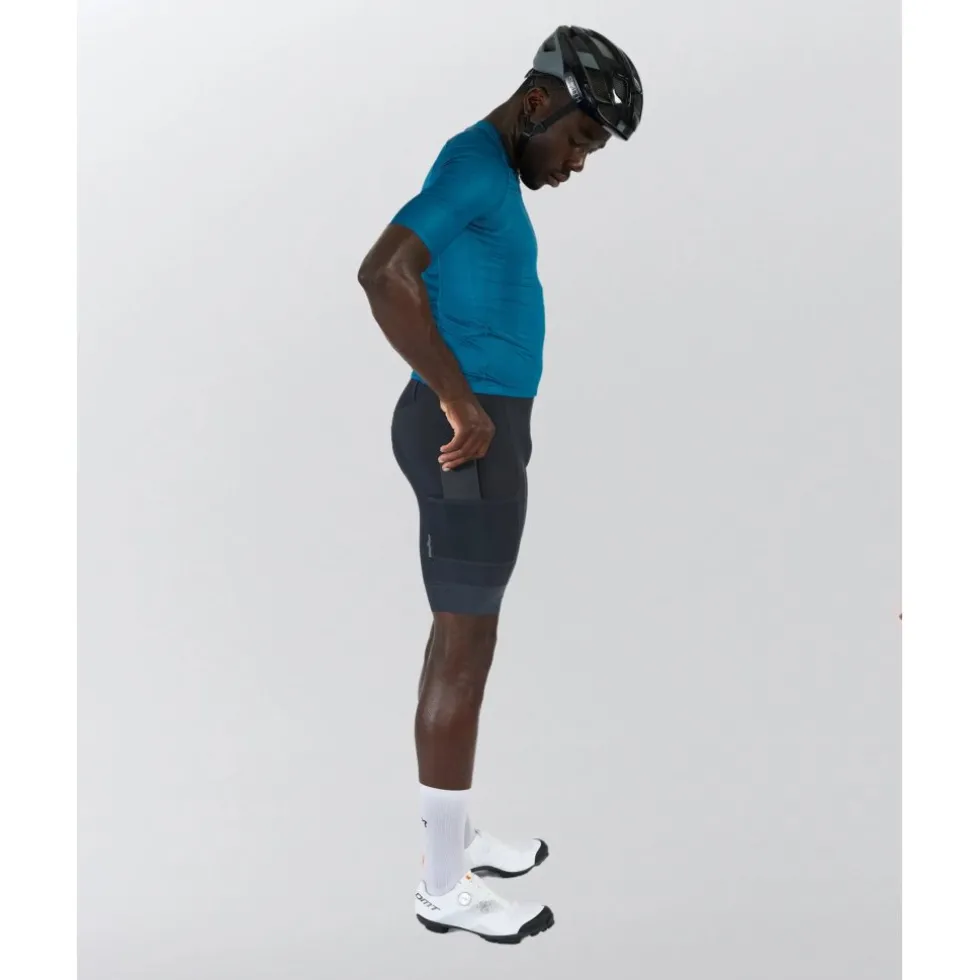 ALBION Abr1 Pocket Fietsshort met bretels Heren - Graphite