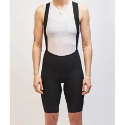 ALBION Abr1 Pocket Fietsshort met bretels Vrouwen - Black