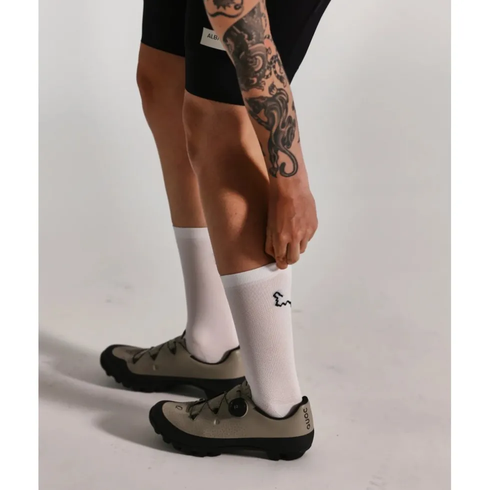 ALBION All Road Fietssokken - White
