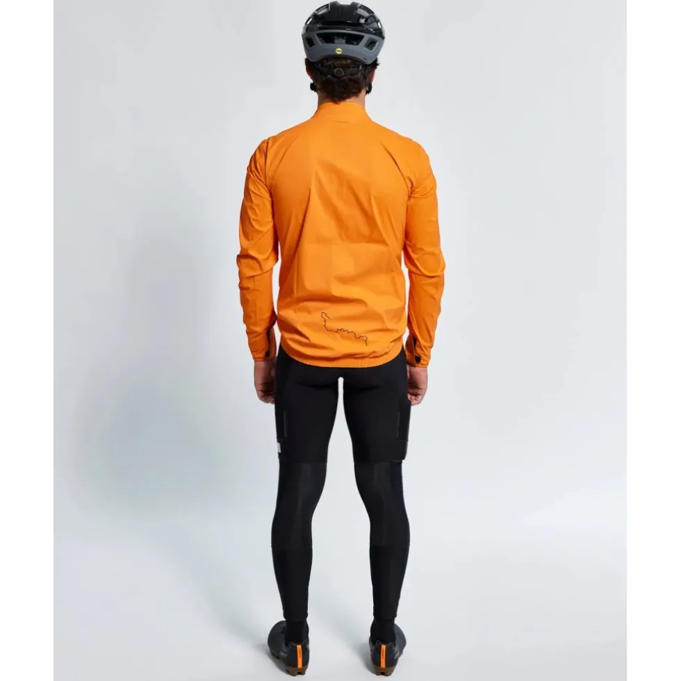 ALBION All Road Pertex® Shield Regenjas Heren - Oranje