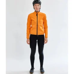 ALBION All Road Pertex® Shield Regenjas Dames - Oranje