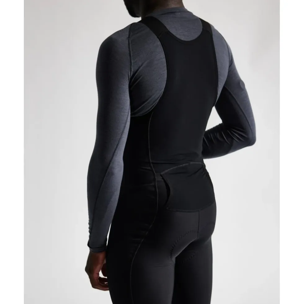 ALBION All Road Winter Fietsbroek met Bretels Heren - Zwart