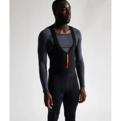 ALBION All Road Winter Fietsbroek met Bretels Heren - Zwart