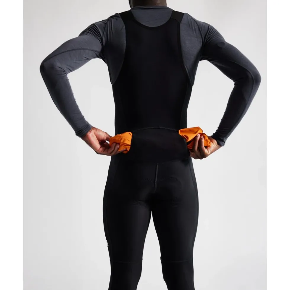 ALBION All Road Winter Fietsbroek met Bretels Heren - Zwart