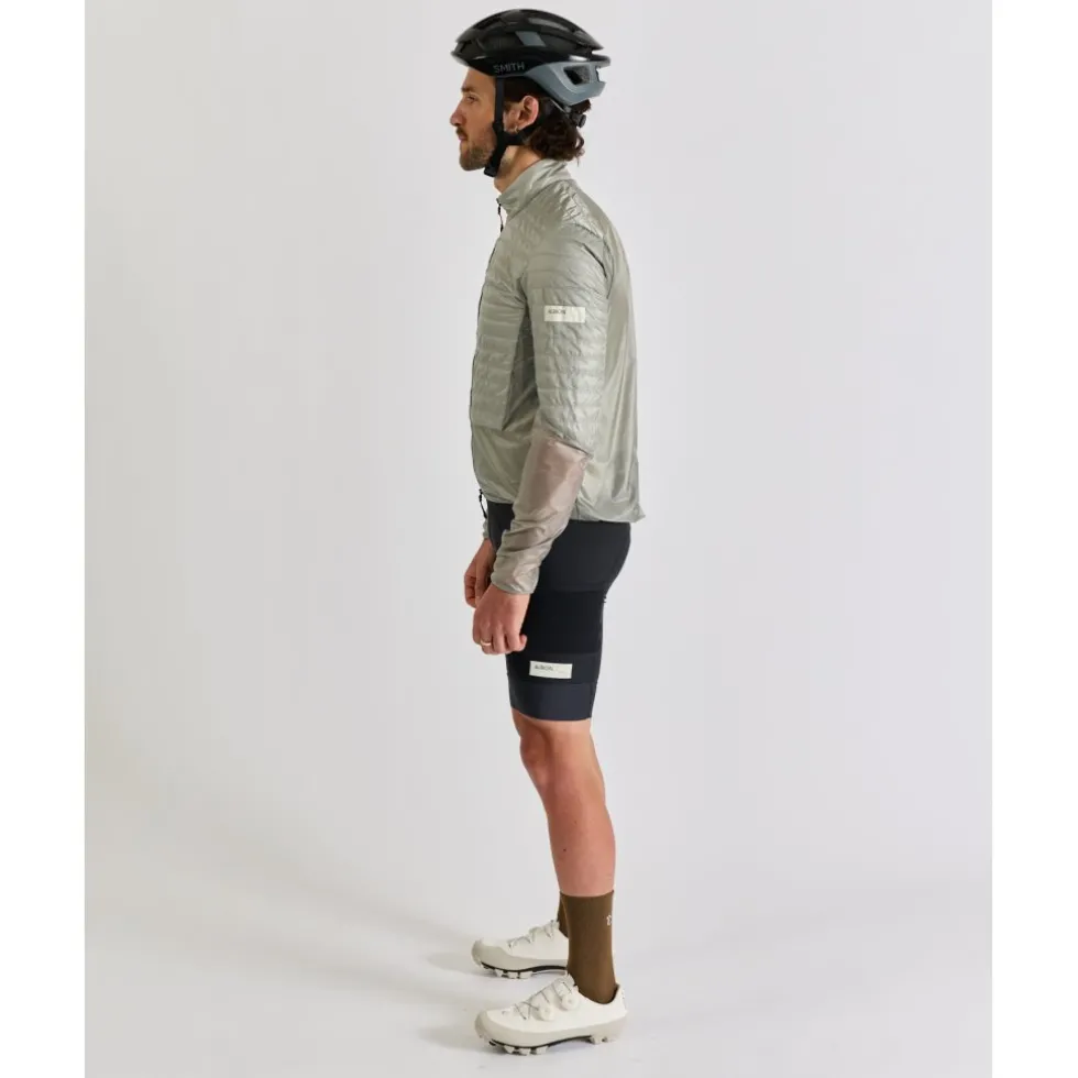 ALBION Ultralight Geïsoleerde jas voor heren - Mist