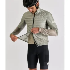 ALBION Ultralight Geïsoleerde jas voor heren - Mist