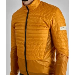 ALBION Ultralight Geïsoleerde jas voor heren - Burnt Yellow