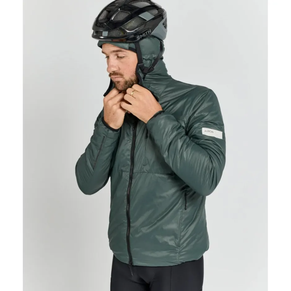 Winterjassen < ALBION Zoa ountain Ja Heren - hae Green