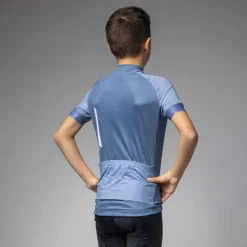 Alé Follow Me Fietstrui Kinderen - steel blue