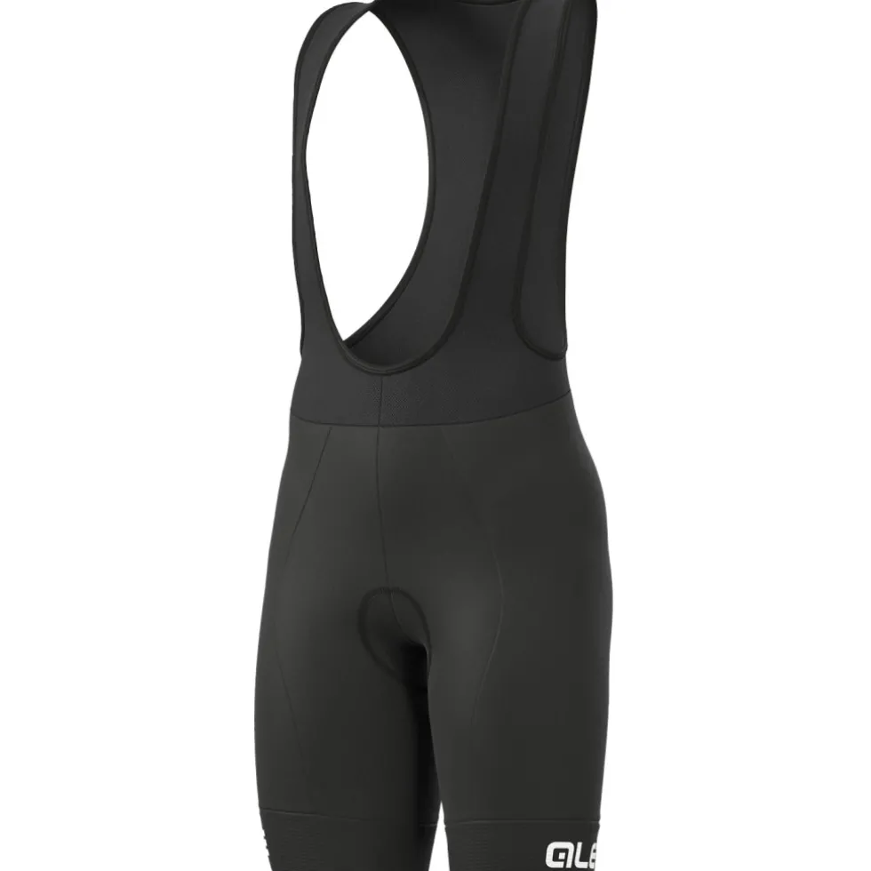 Alé KID Fietsshort met Bretels Kinderen - zwart/wit