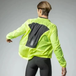 Alé Light Pack Jas Heren - fluo yellow