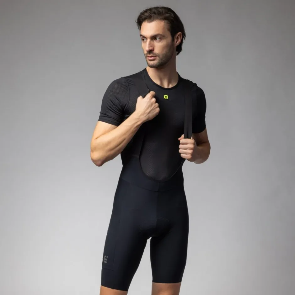 Bib Shorts < Ale Aé OFF ROAD GRAVE Pro Fiethort et brete Heren - zwart