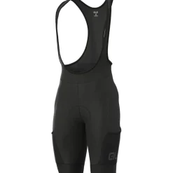 Bib Shorts < Ale Aé OFF ROAD - GRAVE tone Cargo Fiethort et Brete Heren - zwart