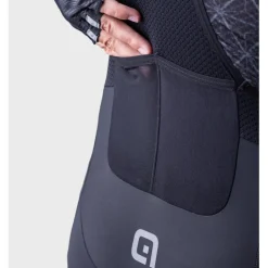 Bib Shorts < Ale Aé OFF ROAD - GRAVE tone Cargo Fiethort et Brete Heren - zwart