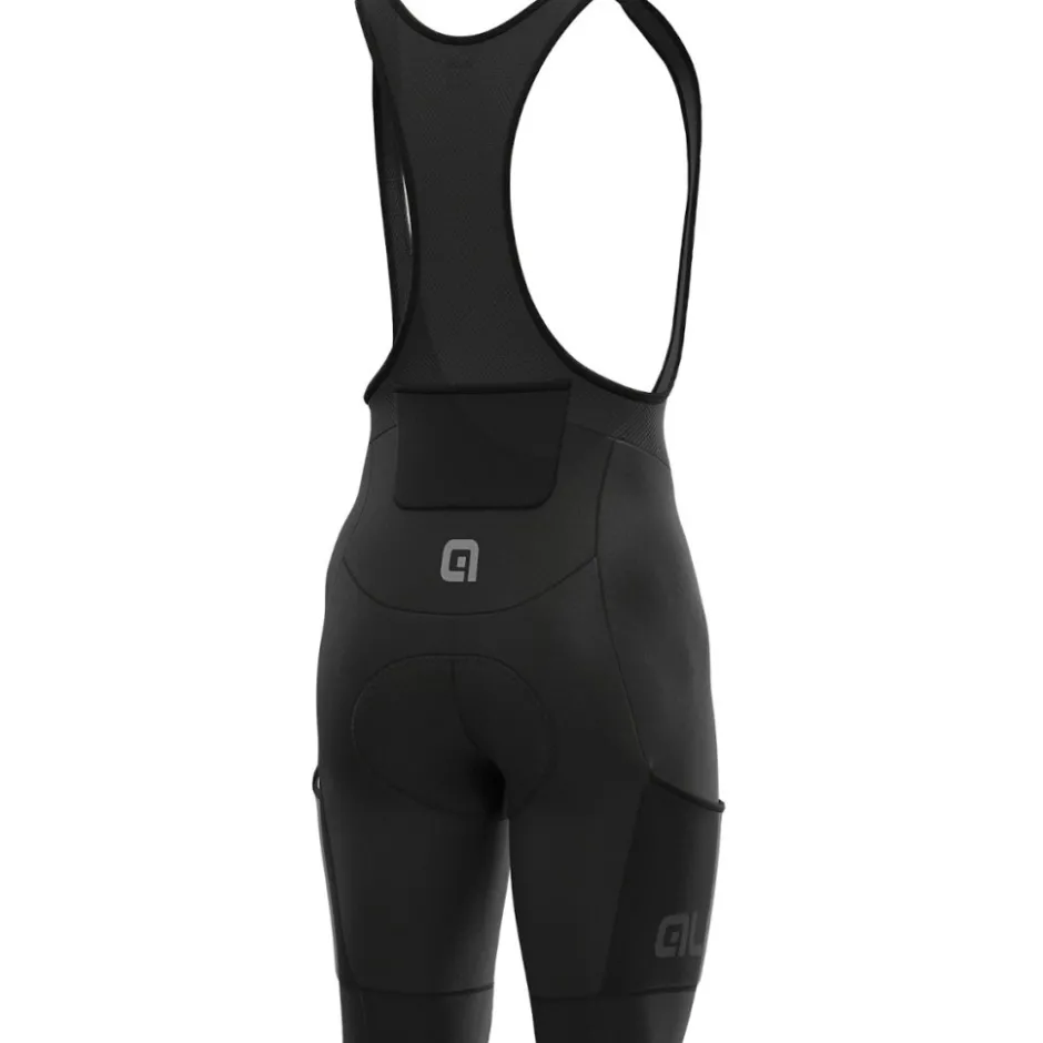 Bib Shorts < Ale Aé OFF ROAD - GRAVE tone Cargo Fiethort et Brete Heren - zwart