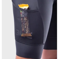 Bib Shorts < Ale Aé OFF ROAD - GRAVE tone Cargo Fiethort et Brete Heren - zwart