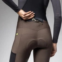 Alé OFF ROAD GRAVEL Stones Cargo 2.0 Fietsbroek met Bretels Dames - coffee