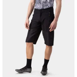 Alé OFF ROAD - MTB Rock Off Road Short Heren - black/charcoal grey