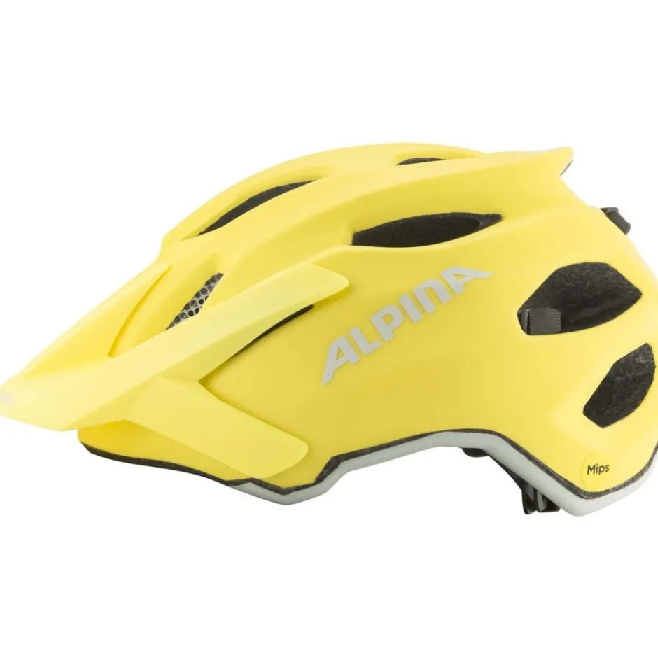 Helmen Kinderen < Alpina Apax JR MIPS Kinder-Fietshelm - lemon-yellow matt