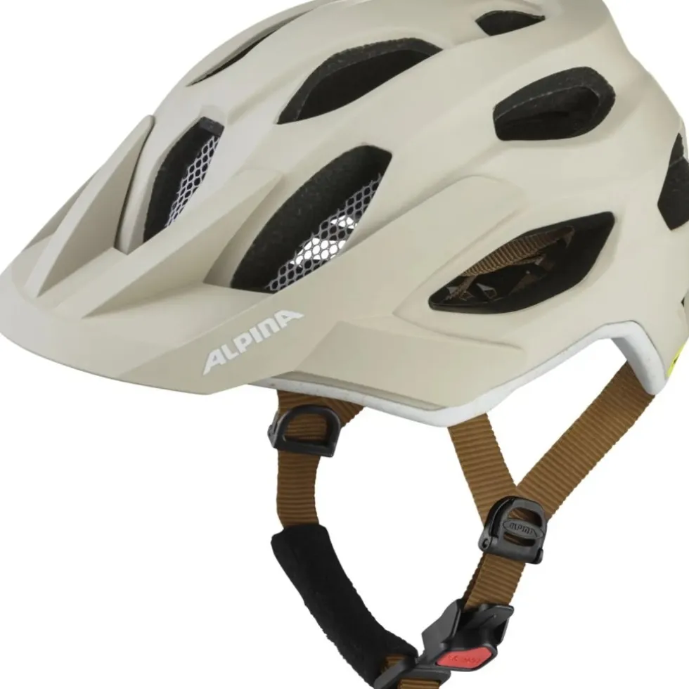 Alpina Apax MIPS Helm - sand white matt