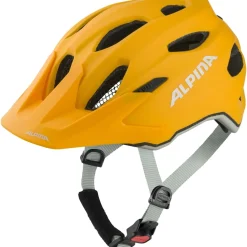 Alpina Carapax JR. Kinder-Fietshelm - burned-yellow matt